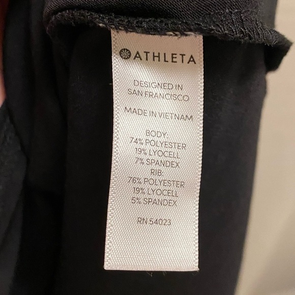 Athleta Black Essenve Semi Fit Tank Top Size XS - Picture 10 of 10